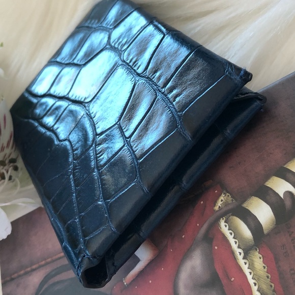 Tory Burch Parker Embossed Foldable Card Case - Picture 5 of 9